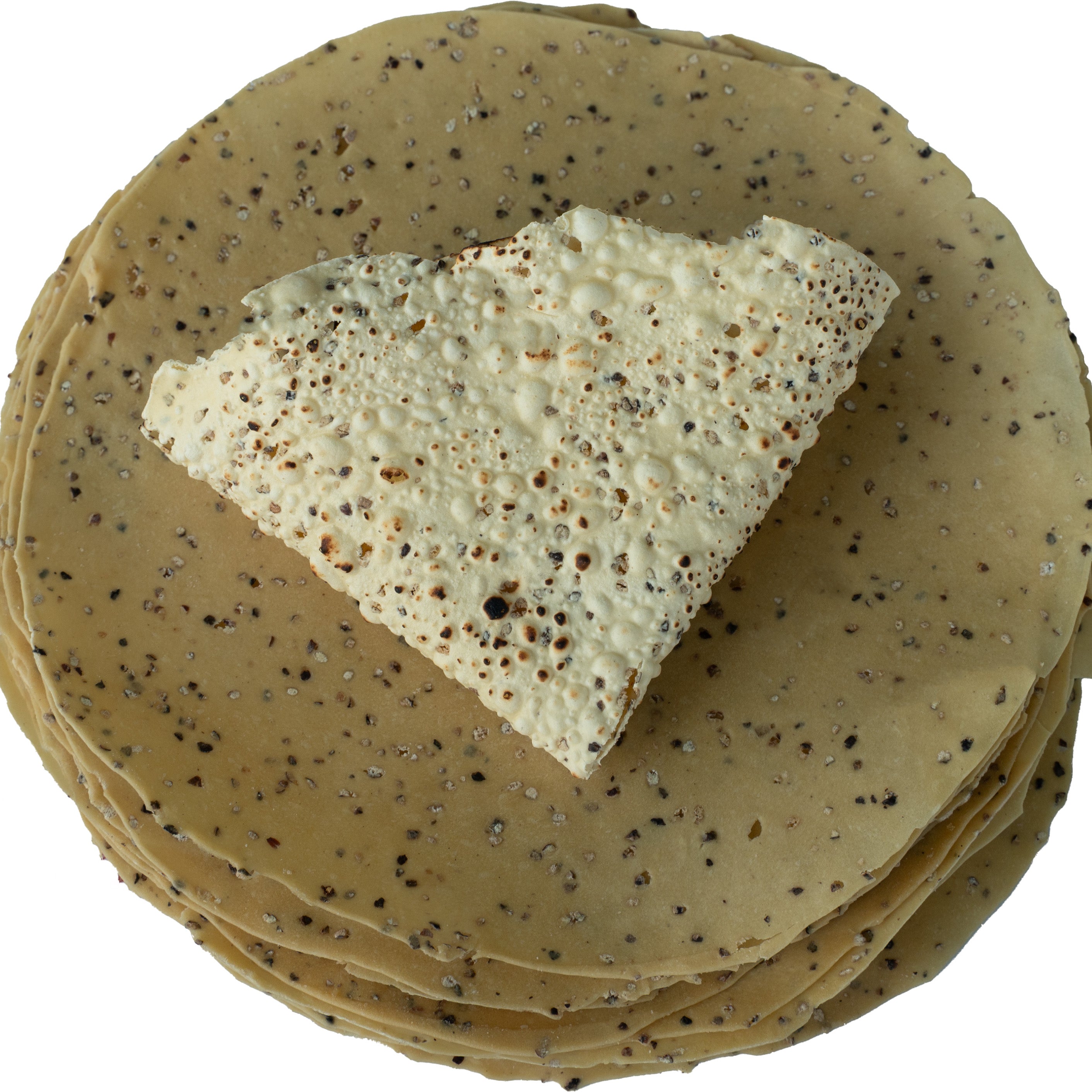 Chana Lahsun Papad  Spicy & Crispy Homemade Taste Mathaniya Organic