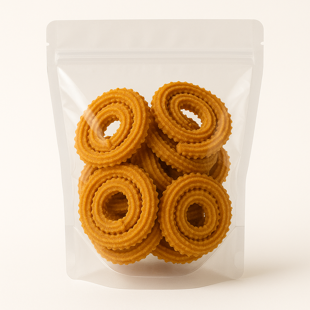 Mathaniya Rajasthani Chakli – Traditional Crunchy Snack Organic Masala Flavor