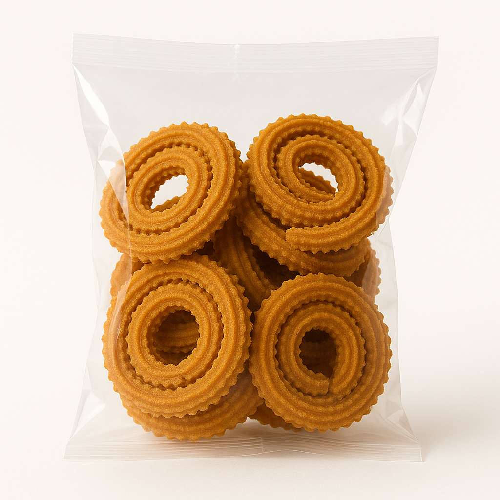 Mathaniya Rajasthani Chakli – Traditional Crunchy Snack Organic Masala Flavor