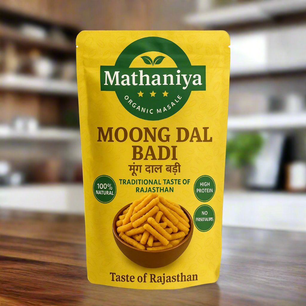 Mathaniya Moong Dal Badi (मूंग दाल बड़ी ) – 100% Natural & High Protein
