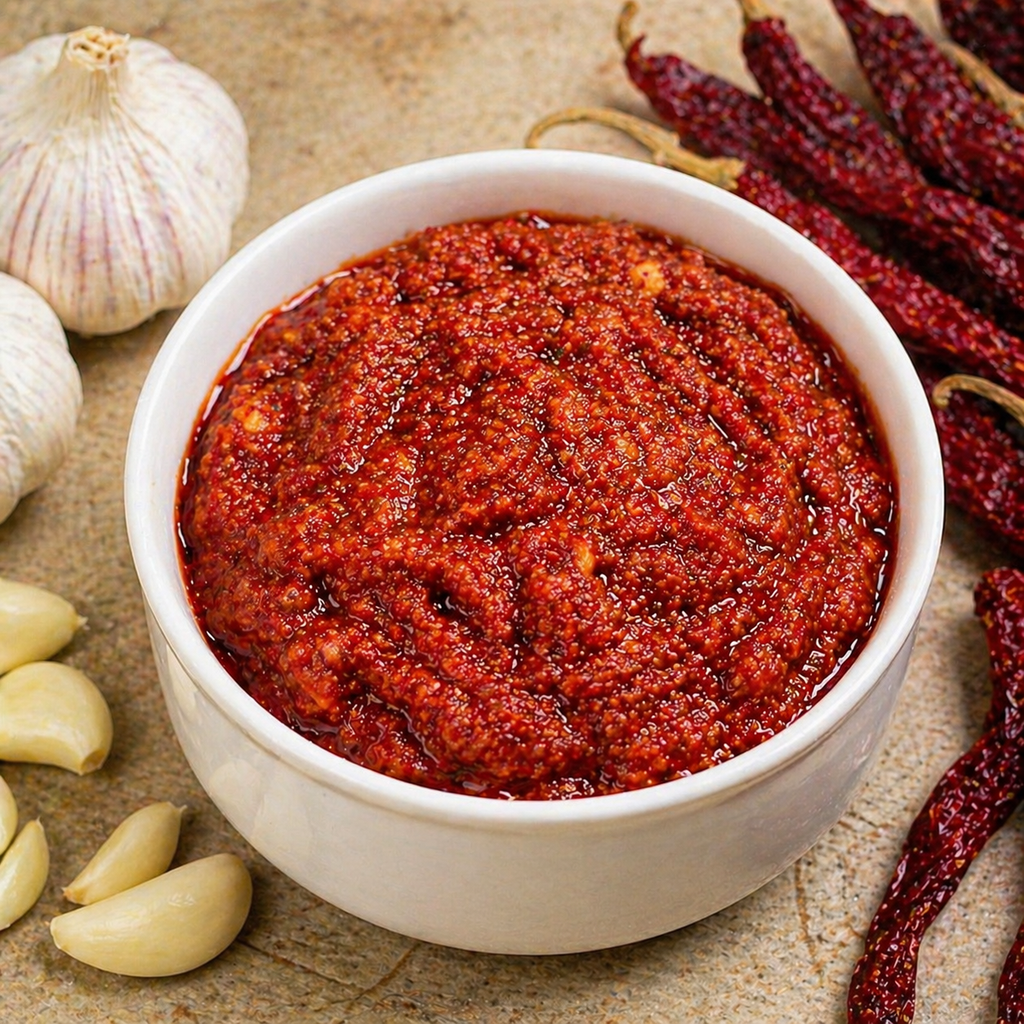 Authentic Rajasthani Garlic Chutney – Lehsun Ki Chutney