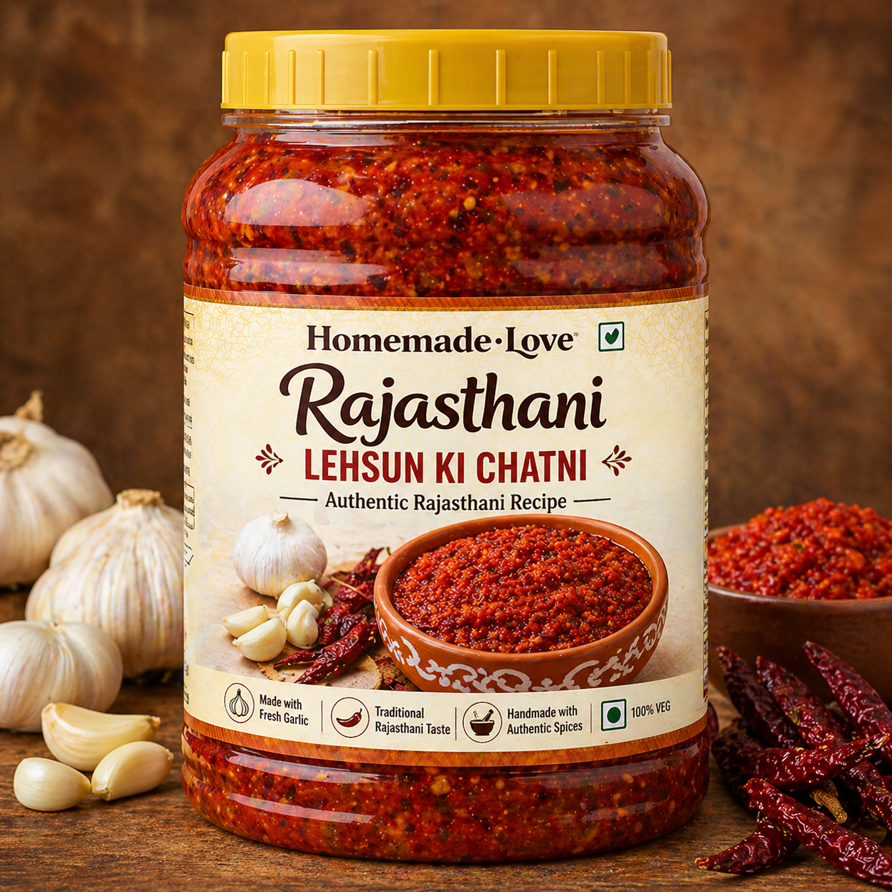 Authentic Rajasthani Garlic Chutney – Lehsun Ki Chutney