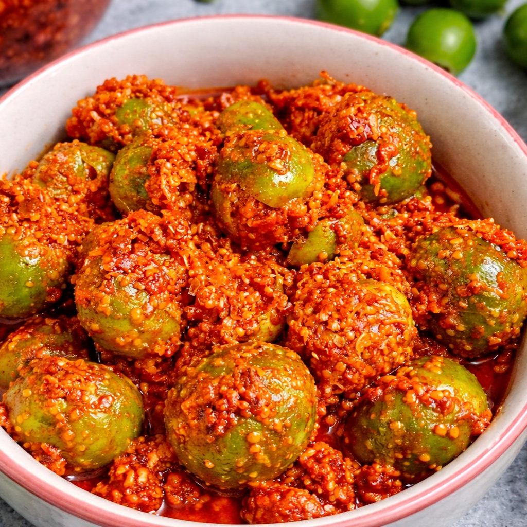 Rajasthani Keri Gunda Achar – Traditional Homemade Mango Pickle