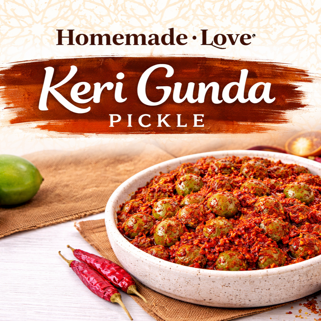 Rajasthani Keri Gunda Achar – Traditional Homemade Mango Pickle