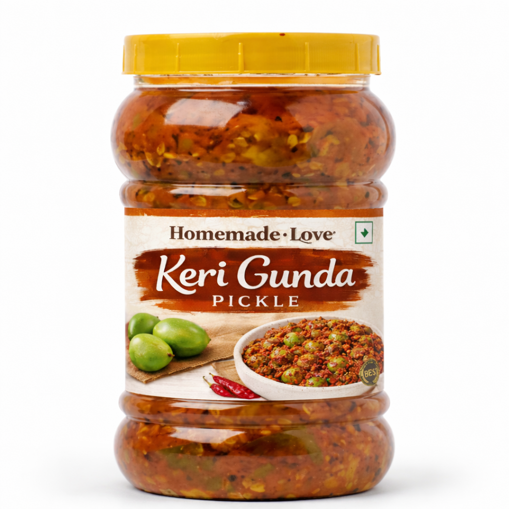 Rajasthani Keri Gunda Achar – Traditional Homemade Mango Pickle