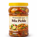 Homemade Mix Pickle | Spicy Indian Mixed Vegetable Achar in Mustard Oil