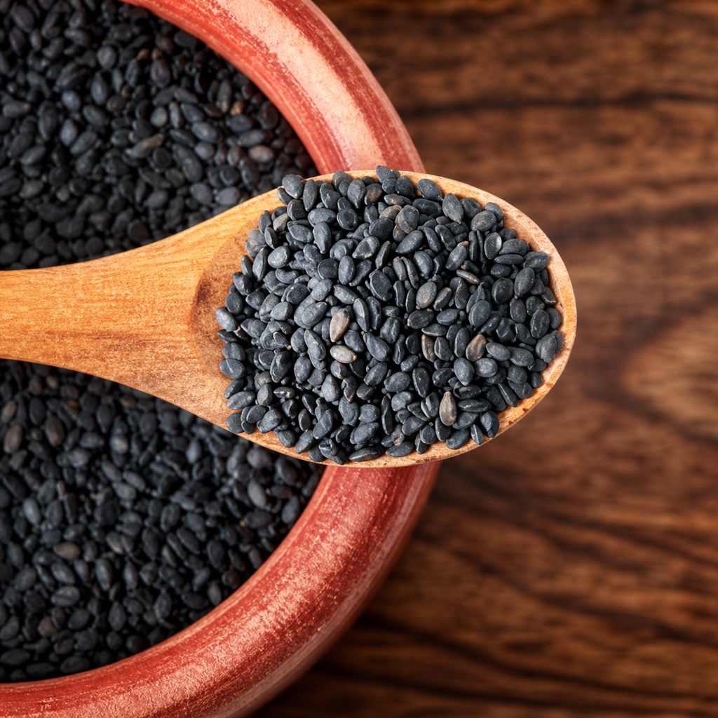 Premium Kala Til | Black Sesame Seeds | Fresh, Natural & Nutrient Rich