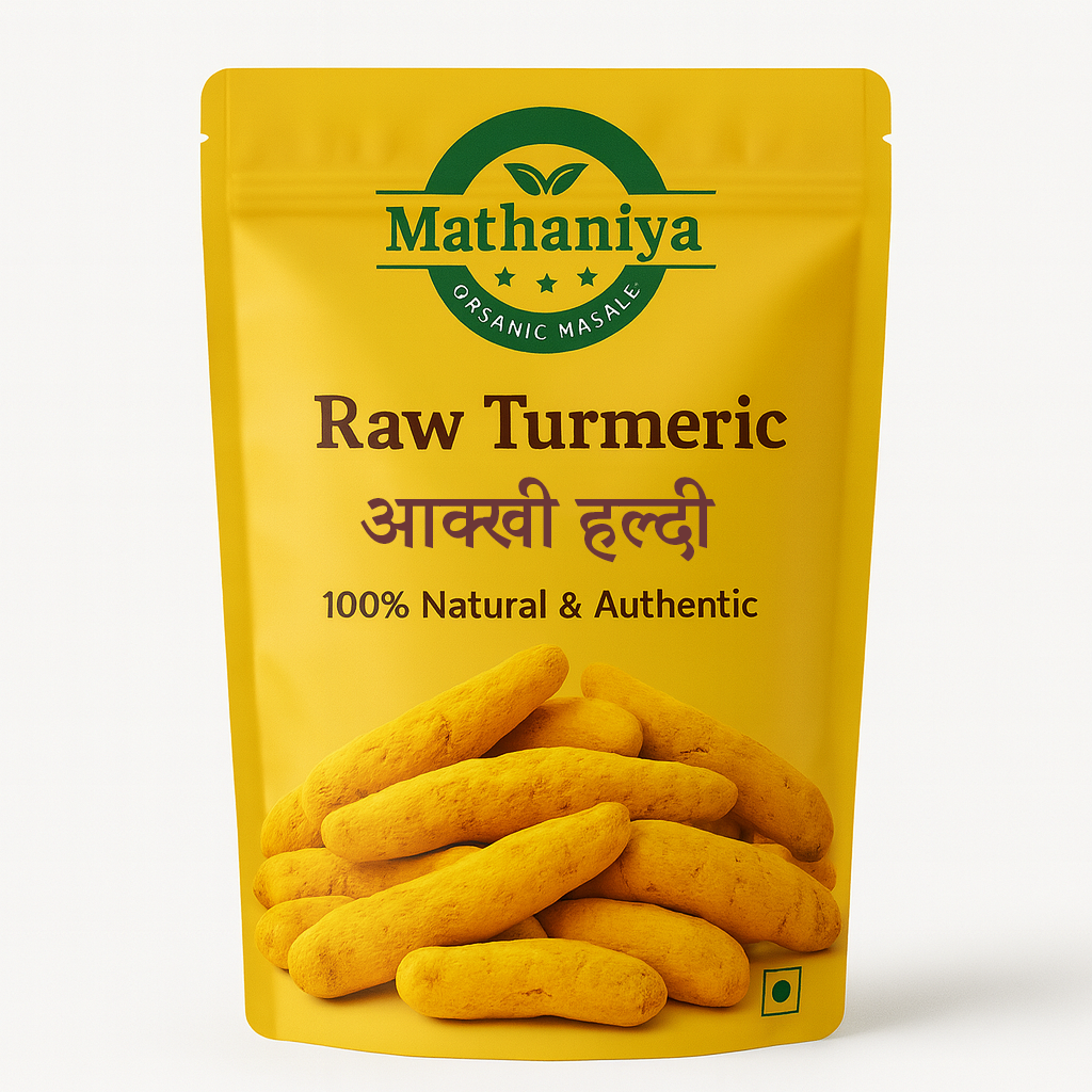 Mathaniya Raw Turmeric 100% Natural Haldi Roots Authentic Indian Spice