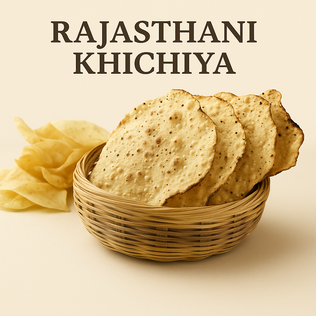 Khichiya Papad | Traditional Rajasthani Rice Papad