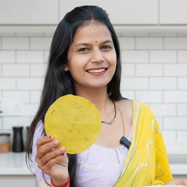 Khichiya Papad | Traditional Rajasthani Rice Papad