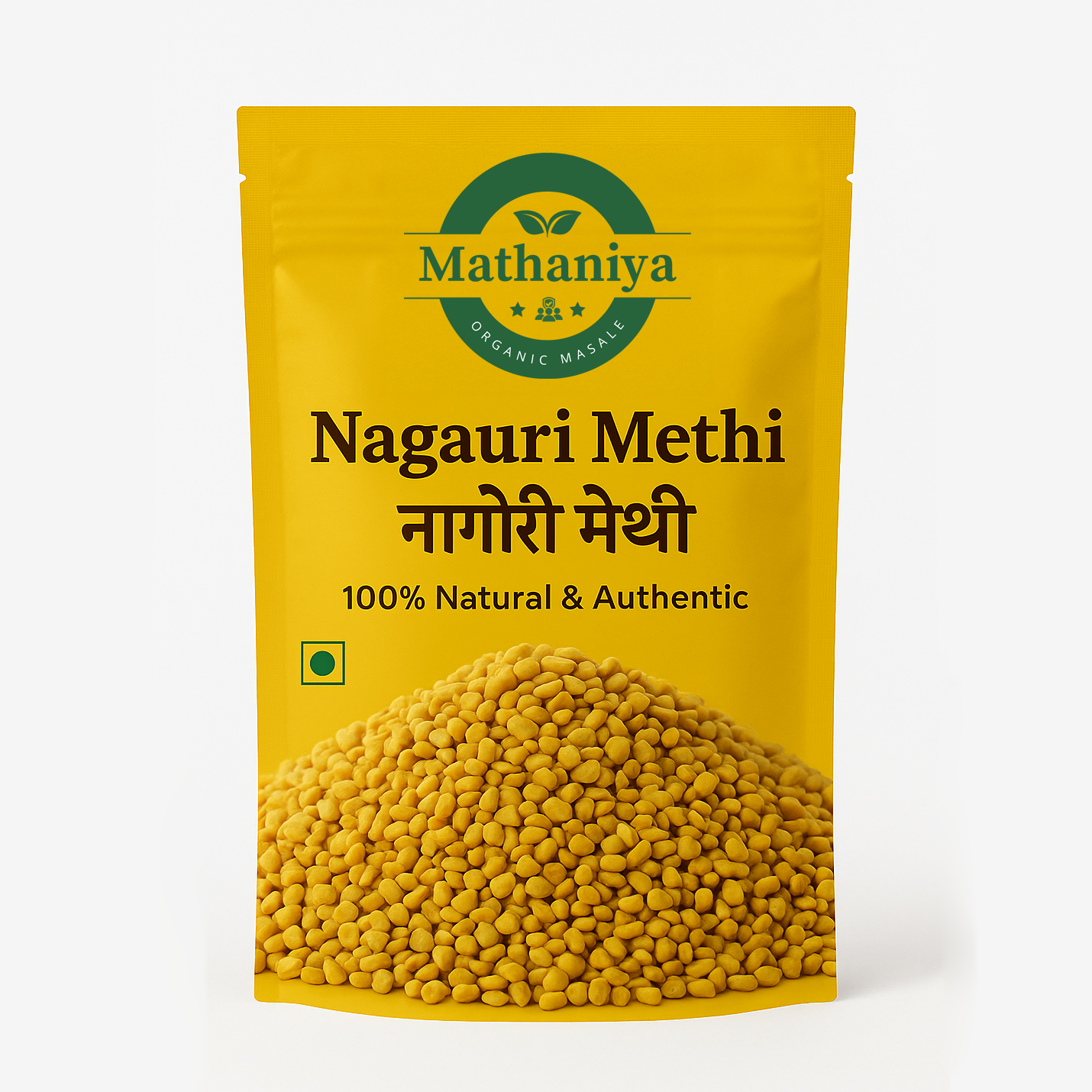 Nagauri Methi (नागौरी मेथी) | Authentic Rajasthani Dried Methi