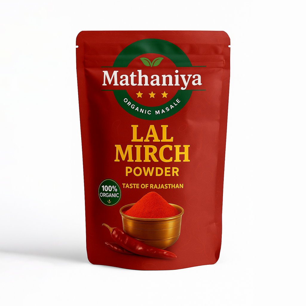 Mathaniya Lal Mirch Powder | Authentic Rajasthani Red Chilli